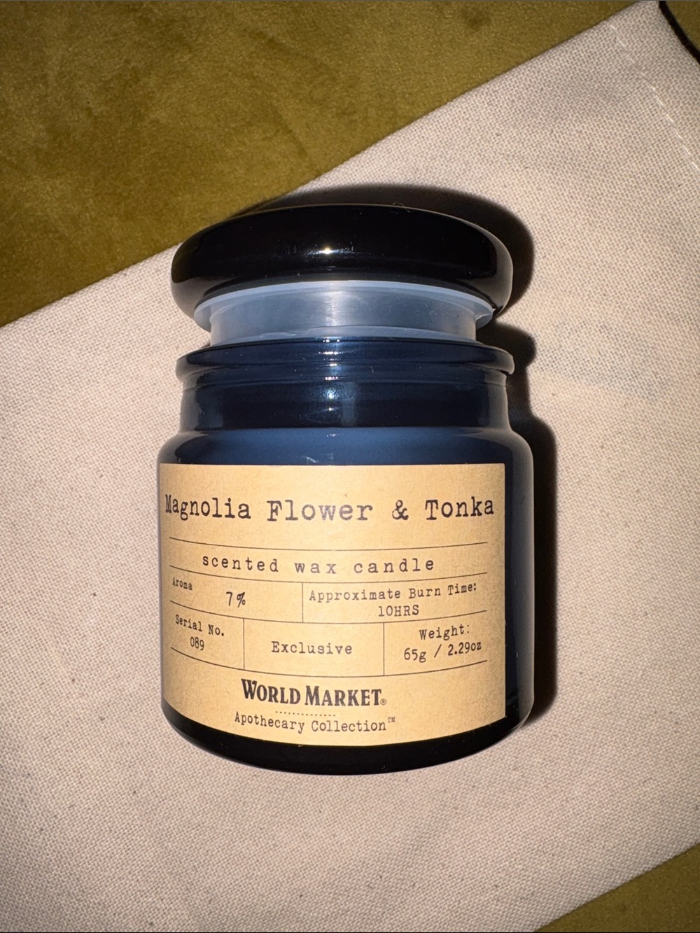 World Market Magnolia Flower and Tonka